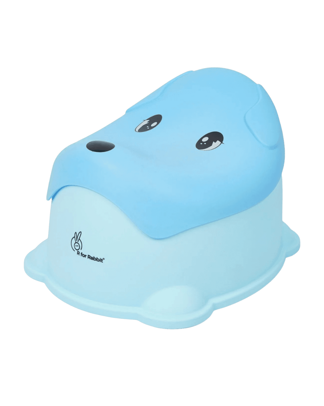 R for Rabbit | Puppy Potty Seat| Blue