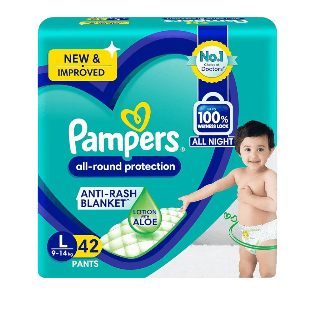 Pampers Baby Diaper Pant | Large Size | (42)