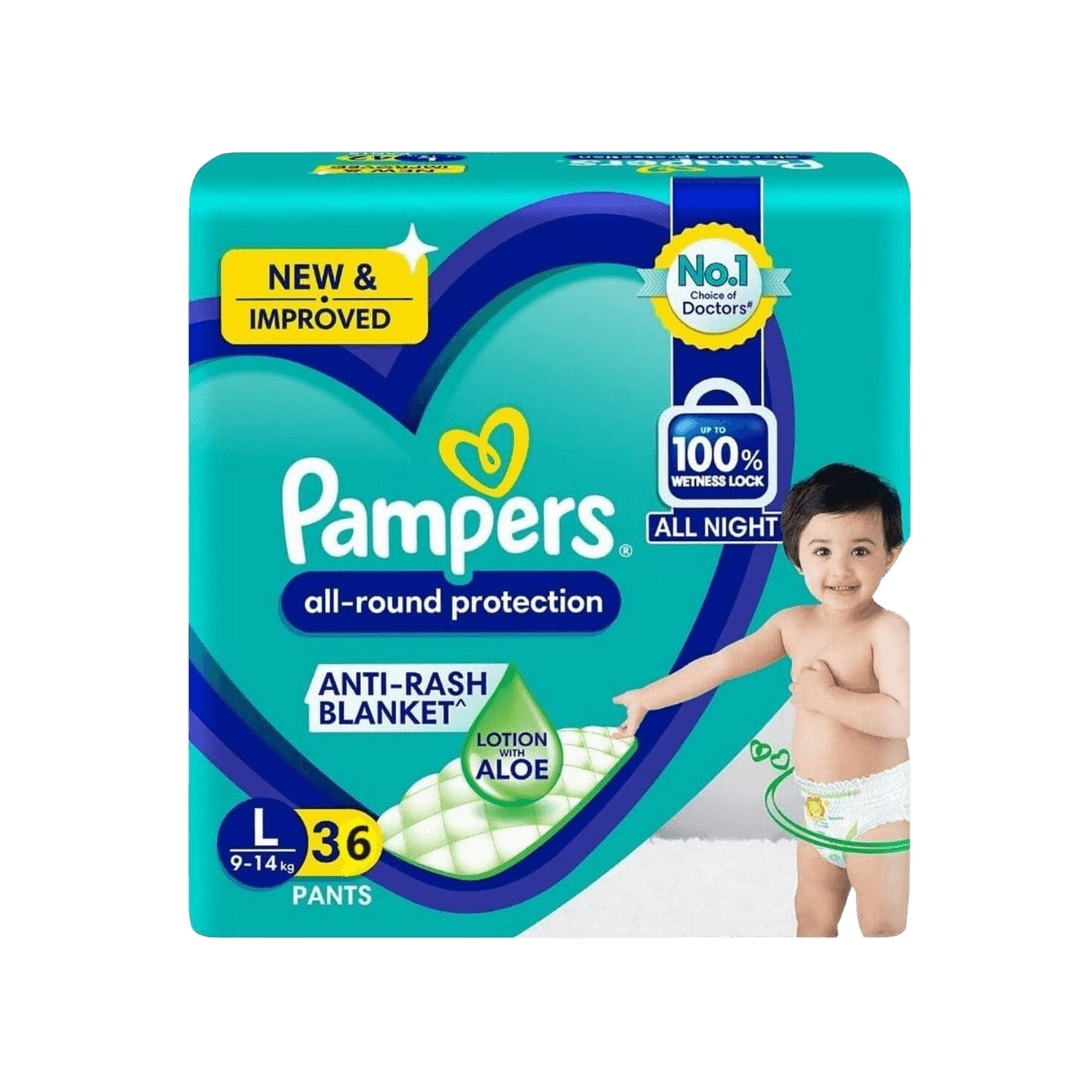 Pampers Pants | 30pcs | (XL) |(12-17 kg)