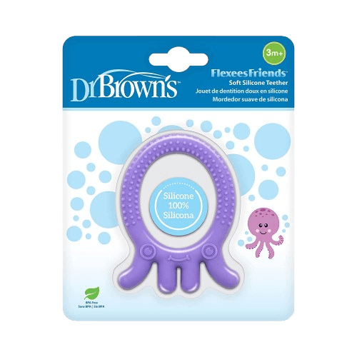 Dr Brown's Flexees Friends Octopus Teether(3m+)