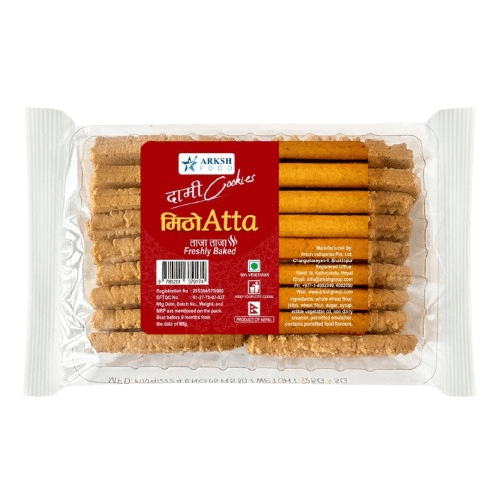 Arksh Food| Dami Cookies | Mitho Atta |125gm