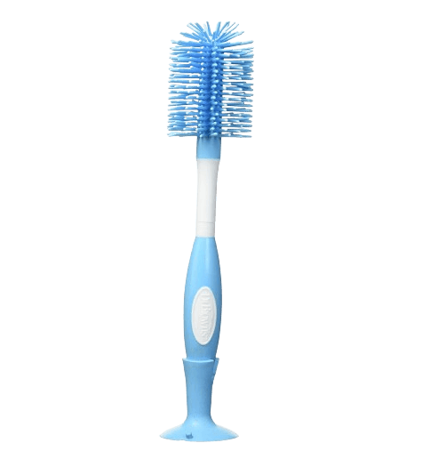 Dr. Brown's Soft Touch Bottle Brush (Non-Metal, No Sponge) - Blue
