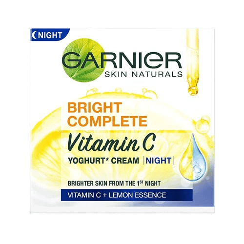Garnier Bright Complete Light and White Night Fairness Cream | 18g