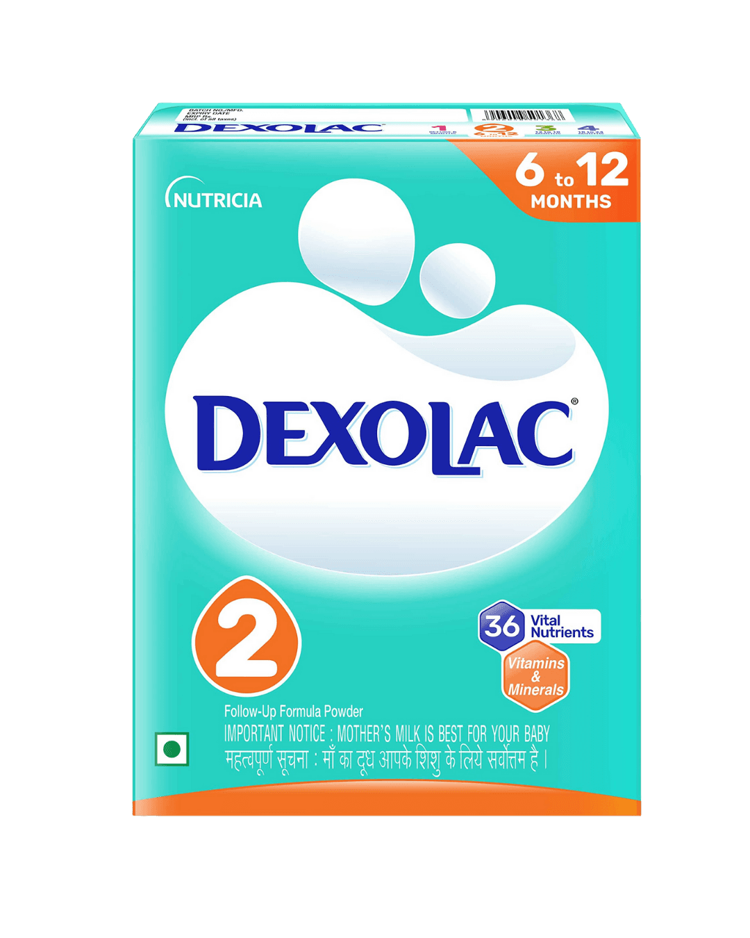 Dexolac | Stage 2 Formula Milk | 400gm | 6-12m