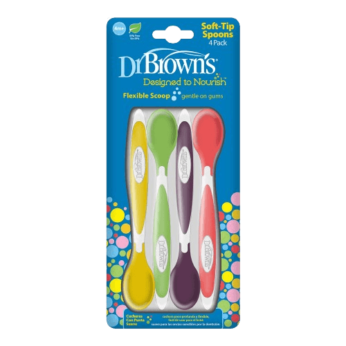 Dr Brown's Soft Tip Spoons, 4-pack, ( 4m+)