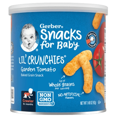 Gerber Baby Lil Crunchies Garden Tomato
