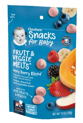 Gerber Fruits & Veggie Melts